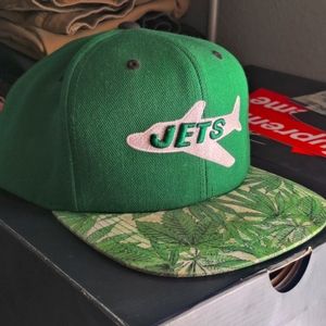 Vintage Custom Mitchell & Ness Jets strapback